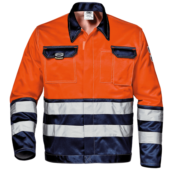 Velvet Colour H.V Short Jacket – SIR Safety